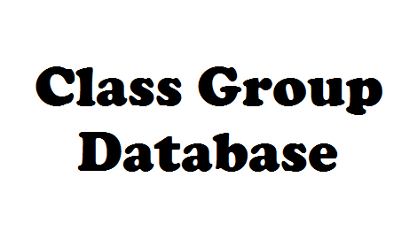 Class Group Database